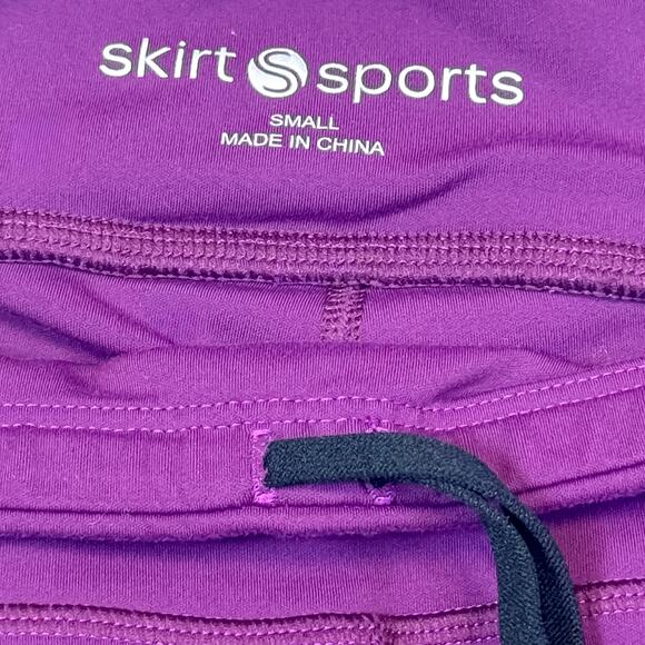 Skirt Sports Purple & Red Colorblock Leggings - Size Small - Picture 6 of 8